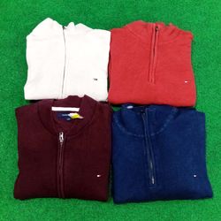 Maglione con zip Tommy Hilfiger