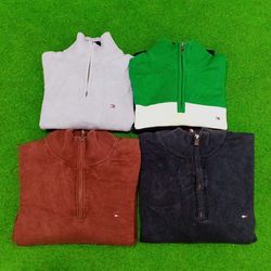 Maglione con zip Tommy Hilfiger