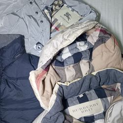 Jaquetas / casacos puffer Burberry