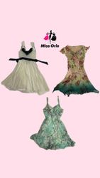 Robe midi romantique rétro Y2K