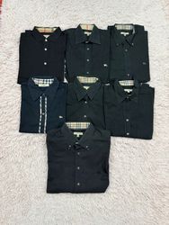 Camisas Burberry Preta e Branca