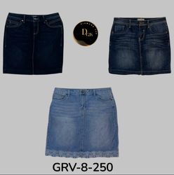Jupe midi en denim Y2K tendance | Style rétro vint..
