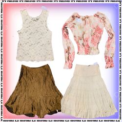 Boho Dreaming(Fairy Core Skirts And Y2k Top)(RX-10..