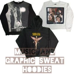 Music & Graphic Sweatshirts