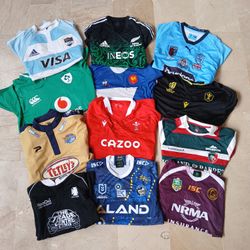 Vintage & Modern Rugby Jerseys Bundle