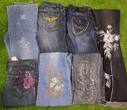 Jean femme Y2K