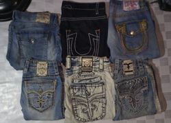 TRUE RELIGION ROCK REVIVAL JEANS (MD1241)