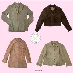Jaqueta de Couro Vintage Y2K – Essencial de Street..