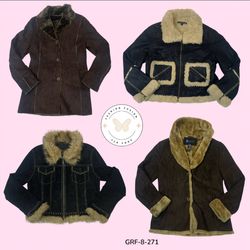 Authentic Y2K Fur Jacket – Rare Vintage Find (GRF-..