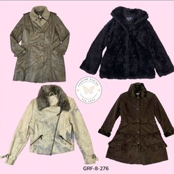 Authentic Y2K Faux Fur Coat – Long & Short Retro E..