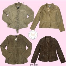 Jaqueta de Couro Vintage Y2K – Essencial do Street..