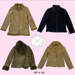 Casaco de Pele de Imitação Vintage Y2K – Glamour S..
