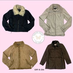Vintage Y2K Faux Fur Coat – Luxe 2000s Retro Outer..