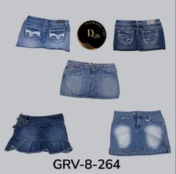 Retro Y2K Denim Mini Skirt | Timeless Vintage Fash..