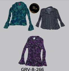 Trendy Y2K Long Sleeve Blouse | Authentic Vintage ..