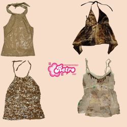Y2K Neutral Staples pour un Chic Quotidien Tops ca..
