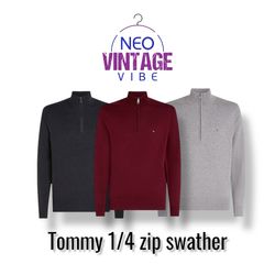 Suéter Tommy Hilfiger com zíper 1/4