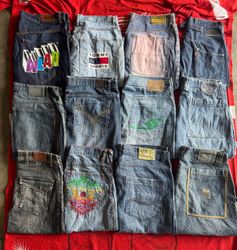 Jorts de hip hop de denim