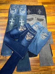 GB10 Y2K Embellished Jeans