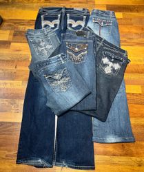 GB11 Y2K Embellished Jeans