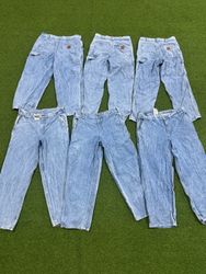 Rework style carhartt denim pant