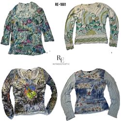 Y2K Soft Girl Full Sleeve Tops (RE-1881)