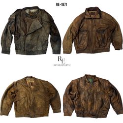 90’s/Y2K Vintage Style Bomber Jackets(RE-1871)