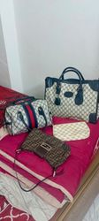 Mixed branded bags
