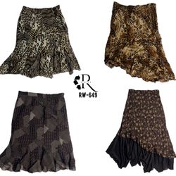 Saias de Verão Grunge Y2K (RW-649)