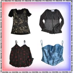 Edgy Gals Bundle- camis, corsets, tank tops (SS-11..