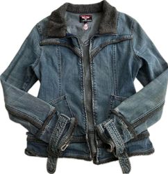 Jaqueta de denim Y2K