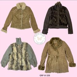 Vintage Y2K Fur Coat – Timeless Streetwear Aesthet..