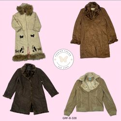 Y2K Oversized Fur Coat – Rare Retro Fashion Find (..