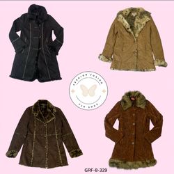 Classic Y2K Fur Coat – Timeless Winter Essential (..