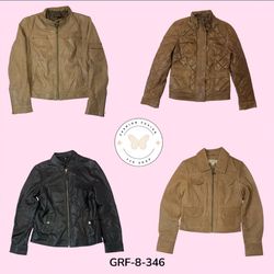 Retro Y2K Leather Jacket – Classic Grunge & Street..