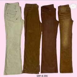 Klassische Y2K braune Cordhosen – Zeitloser Stil d..