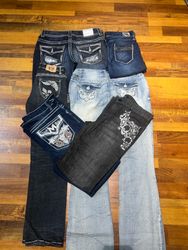 GB16 Y2k Embellished Jeans