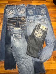 GB20 Y2K Embellished Jeans