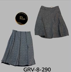 Jupe en laine vintage Y2K | Esthétique classique d..