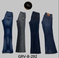 Jeans évasés bleus Y2K | Style de streetwear rétro..