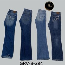 Y2K Blue Flared Jeans | Retro Vintage Streetwear S..
