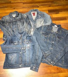 Veste en denim rétro Y2k GB28