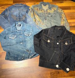 Veste en denim Streetwear Y2K GB30