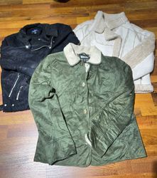 GB31 Y2K Wildleder Winter Felljacke