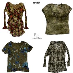 Y2K Grunge Mix Tops (RE-1897)
