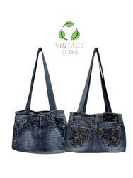 Borsa in denim Miss Me Upcycle 💼