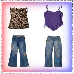 Top e jeans Cool Girl Y2K (SS-1177)