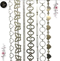 Y2K Silver Chain Belts