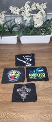 Black printed t-shirts