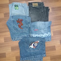 Jnco denim short